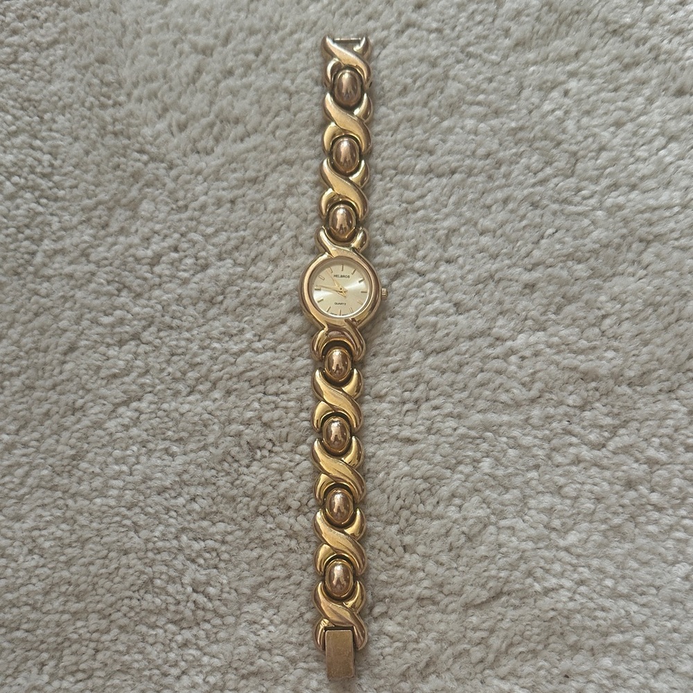 Gold Tone Women's Bracelet Watch